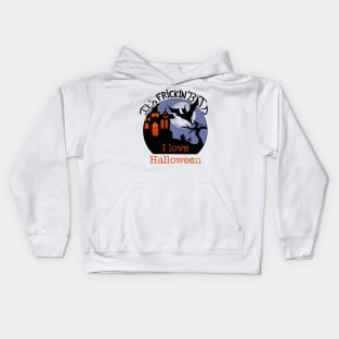 It's Frickin Bats I Love Halloween Kids Hoodie